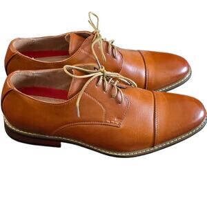 Bruno Marc Leather Oxford Dress Shoe Lace Up Size 11 Formal Classic Prince-6